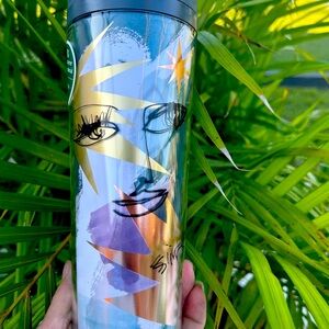 Starbucks Abstract Siren Cup Mermaid Recycled Hot Cold Tumbler Vintage New 2012
